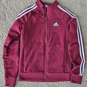 Adidas Maroon Track Jacket